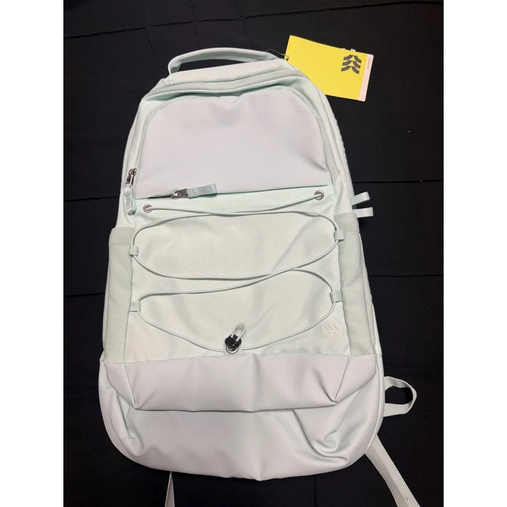 All in Motion Mint Green Backpack 15 Inch Laptop Sleeve Water Repellent NWT‎